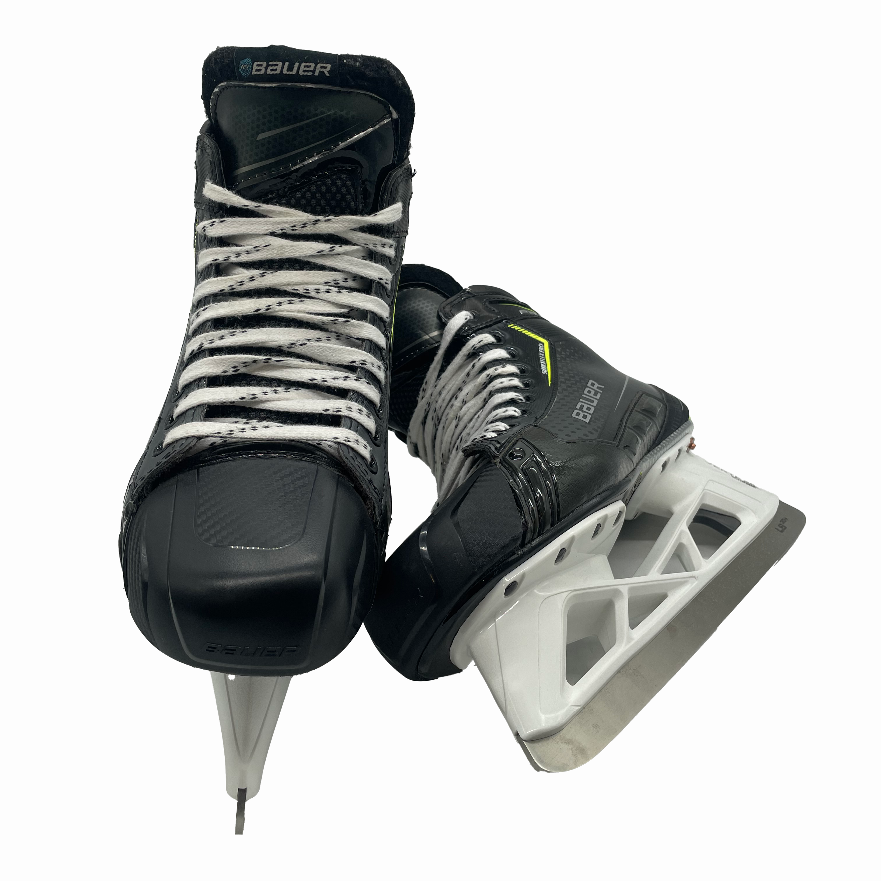 Bauer Pro - Patins de gardien Pro Stock d'occasion - Taille 8.5EE